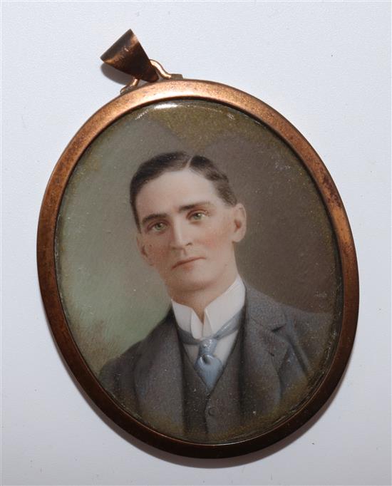 Victorian portrait miniature